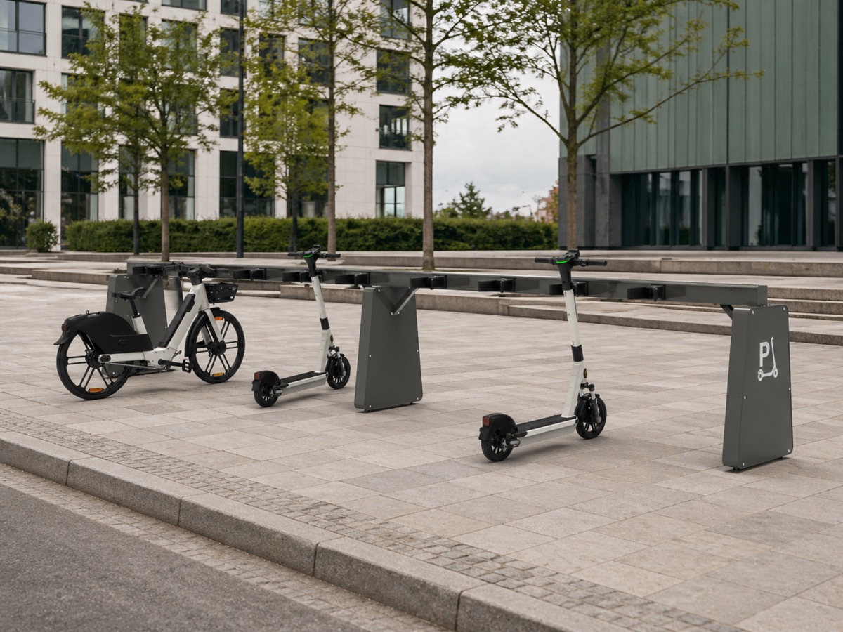 Standab charging station supporting fleet operations